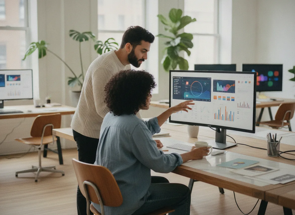 Talking data through.